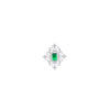 Tipperary Crystal Emerald Brooch