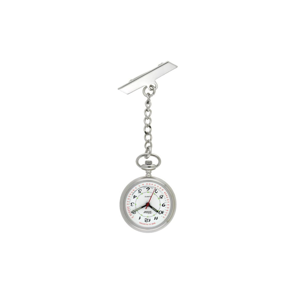 Telstar Nurses Fob Watch – Silver Tone