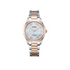 Citizen Eco-Drive Arezzo Diamond & White Mother of Pearl Dial with Two Tone Pink Gold Bracelet