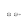 9CT White Gold Polished Ball Stud Earrings 9mm