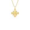 9ct Yellow Gold 'Jerusalem Cross' Pendant