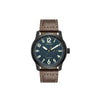 Citizen Eco-Drive Weekender – Blue Dial with Black Ion-Plated Case