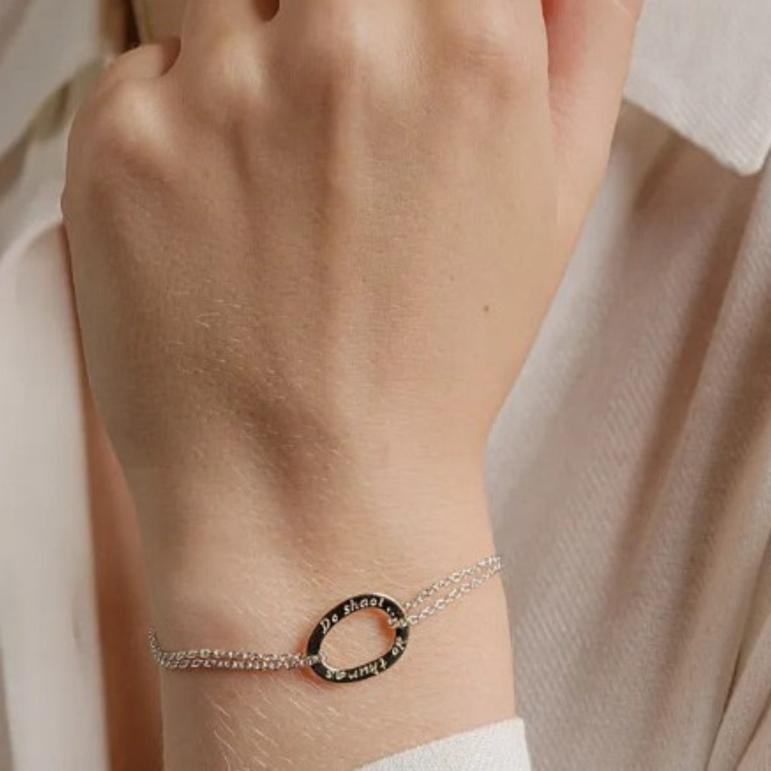 Enibas Silver Do Shaol, Do Thuras Bracelet