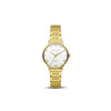 Amalys Coline Gold Watch - White Dial with Stainless Steel Case