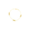 9CT Yellow Gold Oval Links Design & Chain Bracelet
