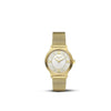 Amalys  Sibylle Gold Watch – White Dial with Stainless Steel Case