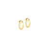 9ct Yellow Gold Polished Hoop Creole Earrings