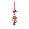 Tipperary Alphabet Robin Christmas Decoration - F