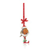 Tipperary Alphabet Robin Christmas Decoration - L
