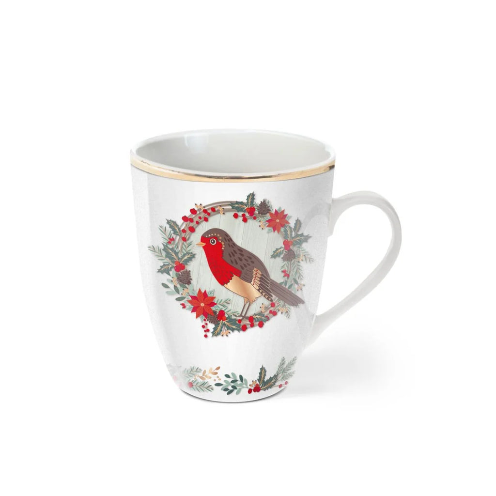 Tipperary Christmas Robin Mugs