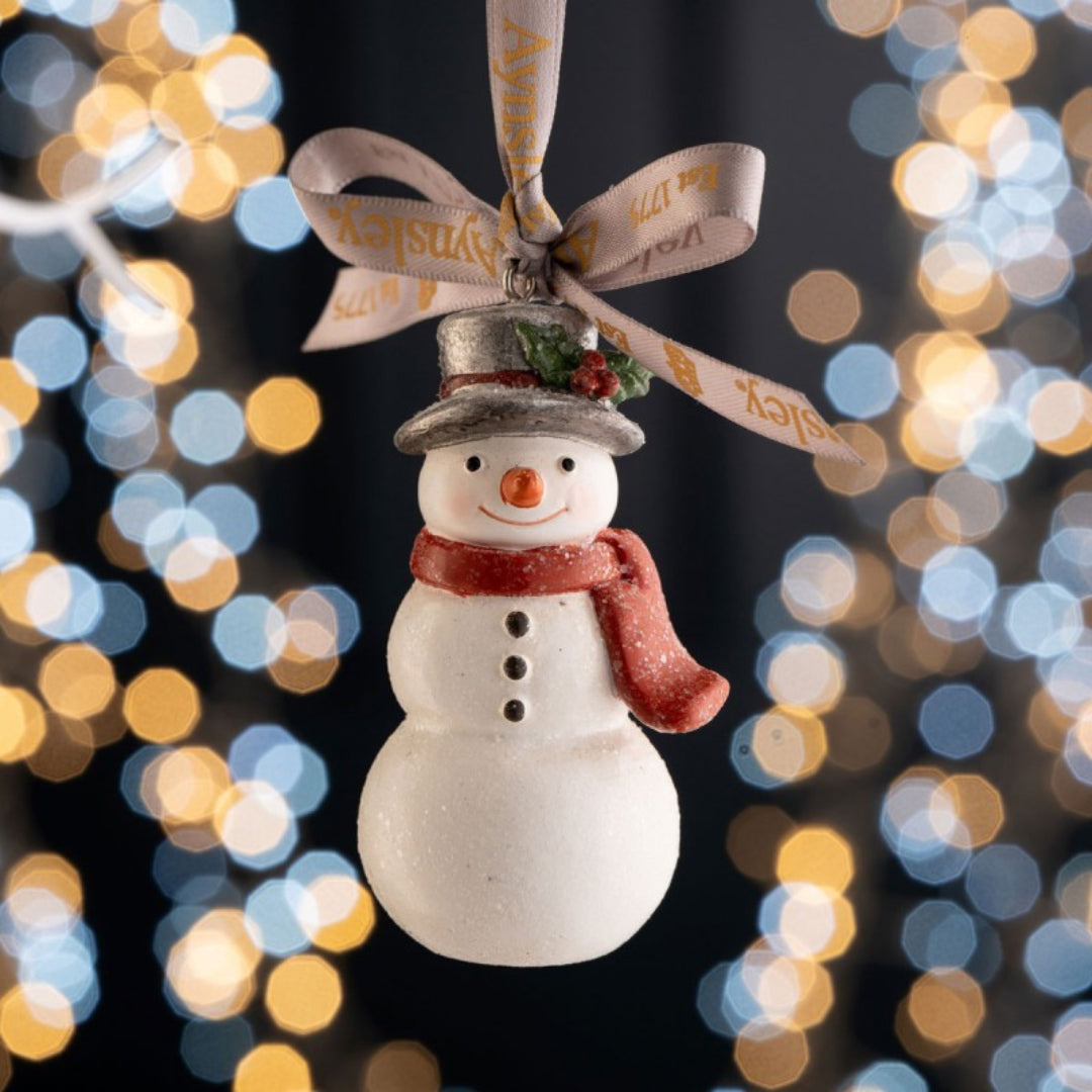 Aynsley  Snowman ornament