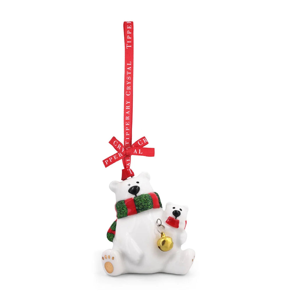 Tipperary Porcelain Polar Bear Decoration