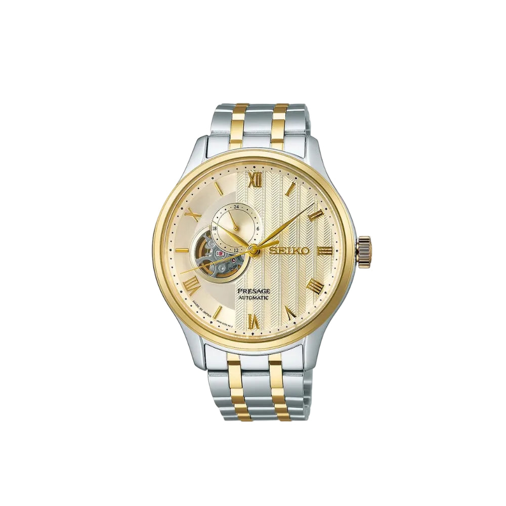 Seiko Presage ‘Zen Garden’ Automatic – Gold-Toned Dial
