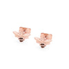 Bee Stud Earrings – Rose Gold
