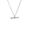 Balance Bar Sterling Silver Necklace – Silver